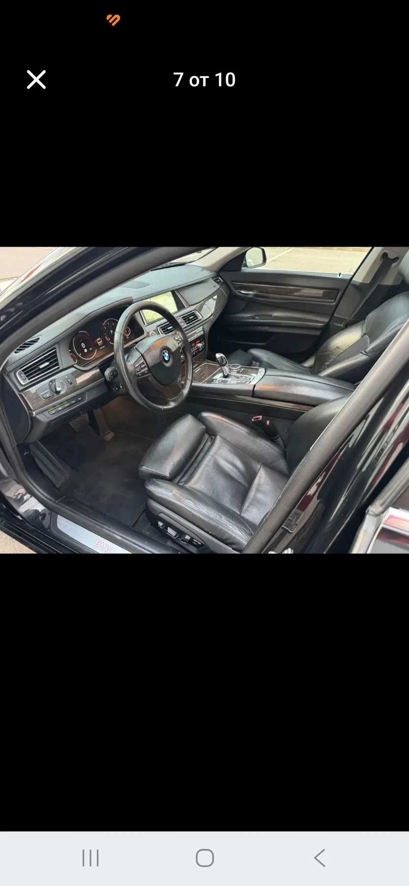 BMW 740, снимка 7 - Автомобили и джипове - 56226657