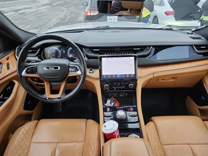 Jeep Grand cherokee SUMMIT RESERVE 5.7 * ДИСТРОНИК* ЛИЦЕНЗИРАН ПРОДАВА, снимка 10 - Автомобили и джипове - 53340381