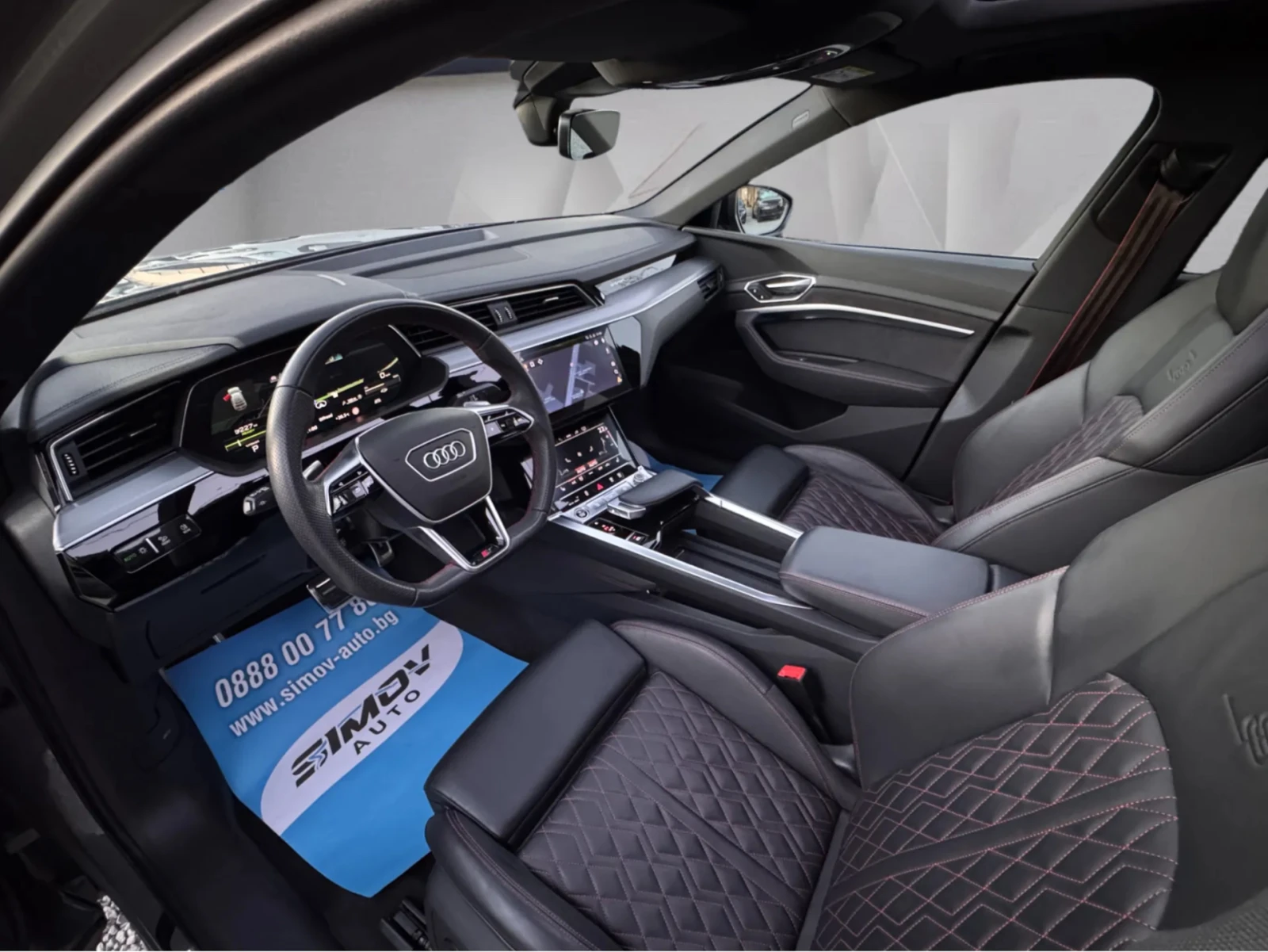 Audi Q8 E-TRON SPORTBACK S-LINE PLUS 114KWH 408КС. ПАНОРАМ, снимка 7 - Автомобили и джипове - 54704996