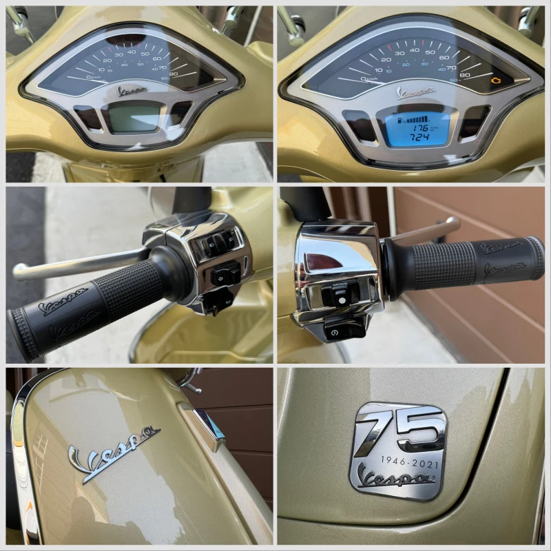 Vespa Primavera 50/Limited 75 години , снимка 11 - Мотоциклети и мототехника - 46146640