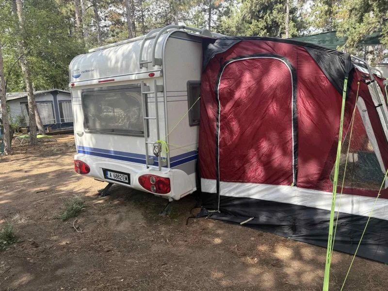 Каравана Hobby Excellent easy 450, снимка 5 - Каравани и кемпери - 51652678