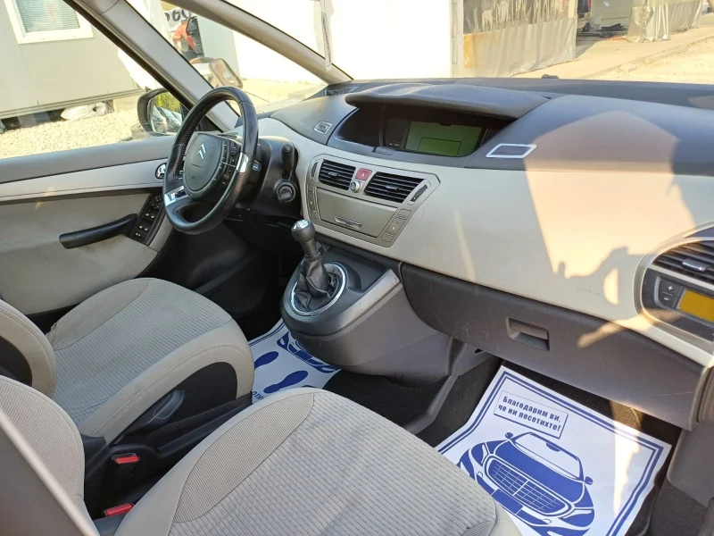 Citroen C4 Picasso 1.6hdi 109k.c* 7места* UNIKAT* , снимка 16 - Автомобили и джипове - 46949939