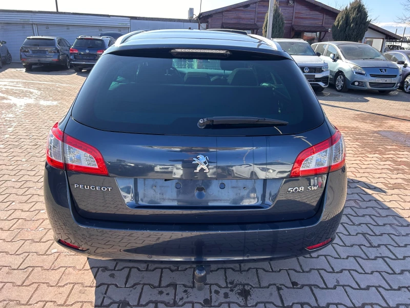 Peugeot 508 1.6HDI AVTOMAT/NAVI/PANORAMA EURO 5, снимка 7 - Автомобили и джипове - 49103395