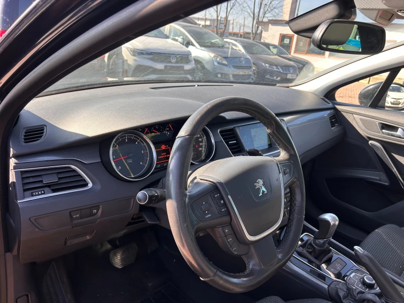 Peugeot 508 1.6HDI AVTOMAT/NAVI/PANORAMA EURO 5, снимка 11 - Автомобили и джипове - 49103395