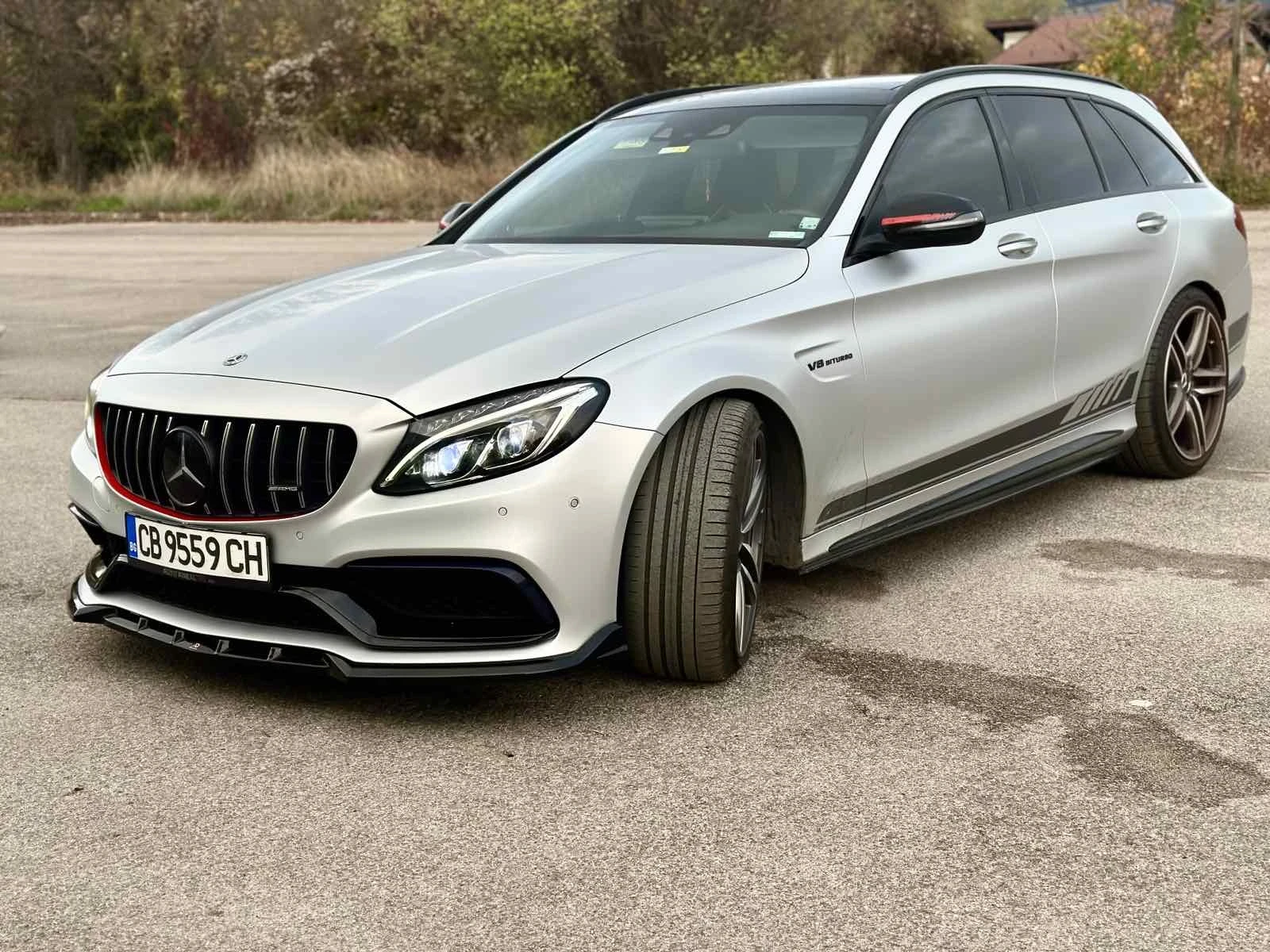 Mercedes-Benz C 63 AMG EDITION 1 FULL PPF BURMESTER NO OPF, снимка 2 - Автомобили и джипове - 54159791