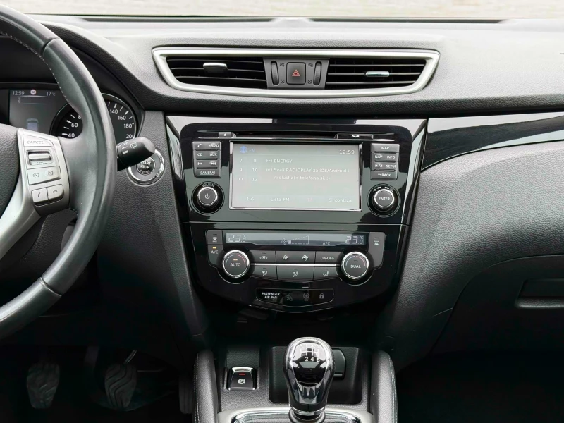 Nissan Qashqai 1, 5dCi ПОДГРЕВ НАВИГАЦИЯ ПАНОРАМА 3D KAMEPA EURO5, снимка 16 - Автомобили и джипове - 49631340