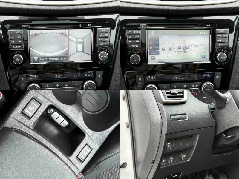 Nissan Qashqai 1, 5dCi ПОДГРЕВ НАВИГАЦИЯ ПАНОРАМА 3D KAMEPA EURO5, снимка 17 - Автомобили и джипове - 49631340