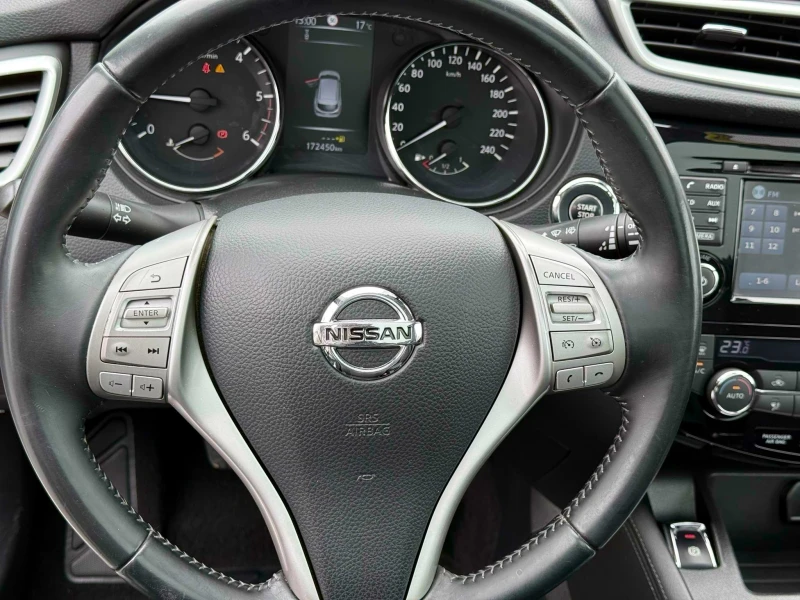 Nissan Qashqai 1, 5dCi ПОДГРЕВ НАВИГАЦИЯ ПАНОРАМА 3D KAMEPA EURO5, снимка 14 - Автомобили и джипове - 49631340