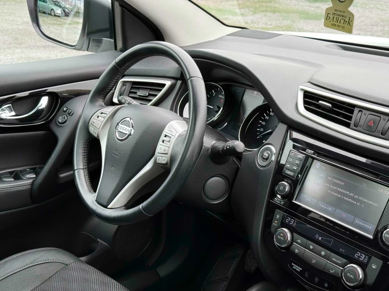Nissan Qashqai 1, 5dCi ПОДГРЕВ НАВИГАЦИЯ ПАНОРАМА 3D KAMEPA EURO5, снимка 12 - Автомобили и джипове - 49631340