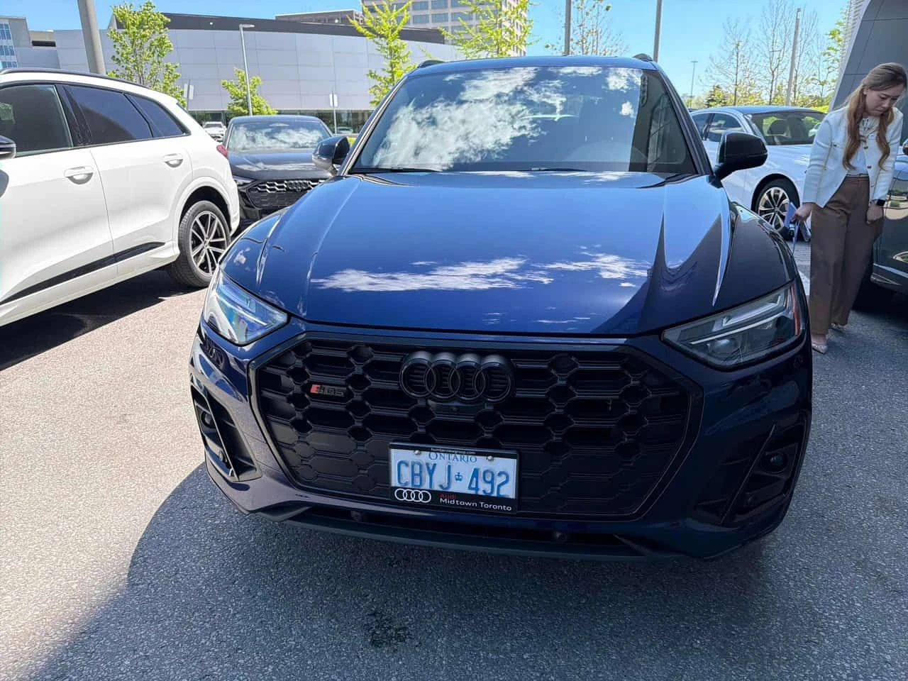 Audi SQ5 | Progressiv | DISTRONIC | 360 | ПАНОРАМА | CARFAX, снимка 6 - Автомобили и джипове - 54758484