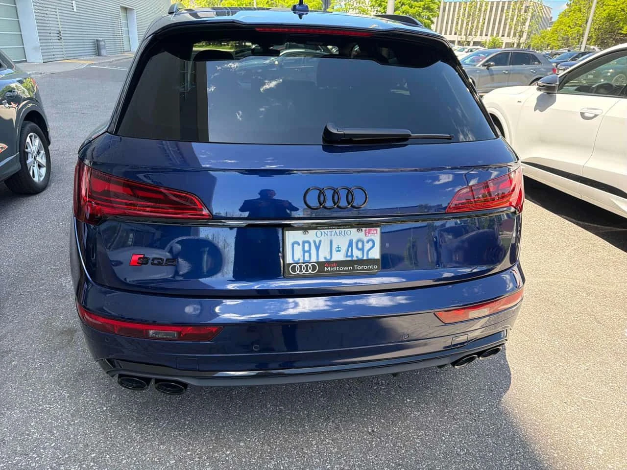 Audi SQ5 | Progressiv | DISTRONIC | 360 | ПАНОРАМА | CARFAX, снимка 4 - Автомобили и джипове - 54758484
