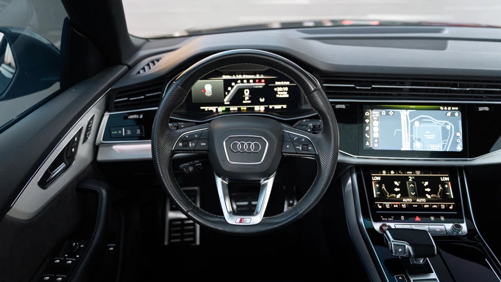 Audi SQ8     SQ8 4.0 TFSI / 360  / Matrix / Black optics, снимка 11 - Автомобили и джипове - 55679050