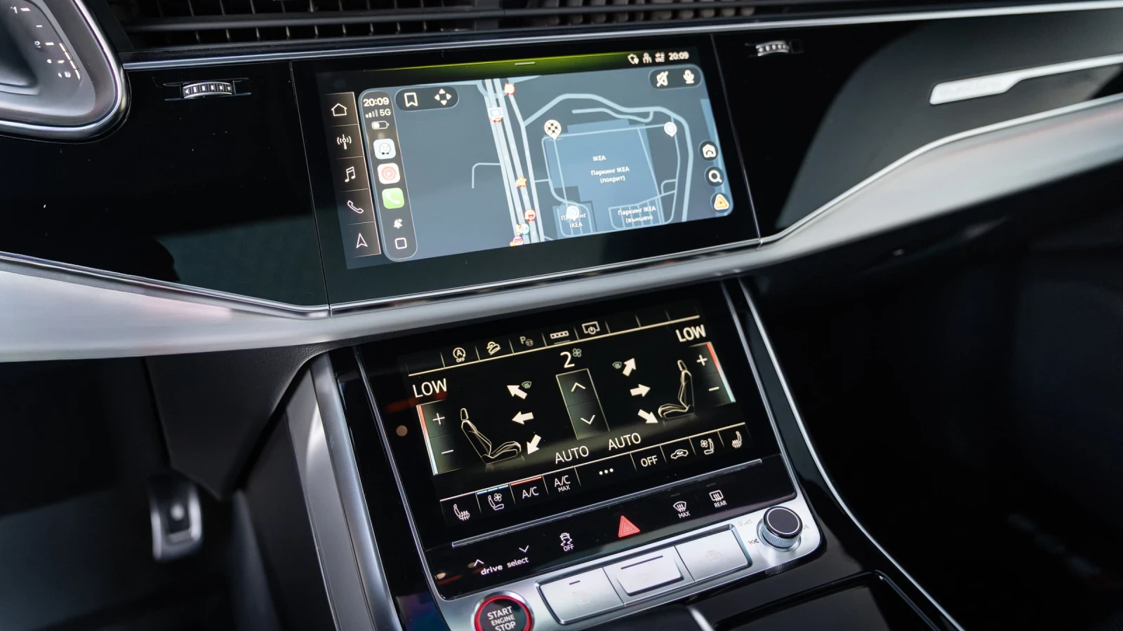 Audi SQ8     SQ8 4.0 TFSI / 360  / Matrix / Black optics, снимка 12 - Автомобили и джипове - 55679050