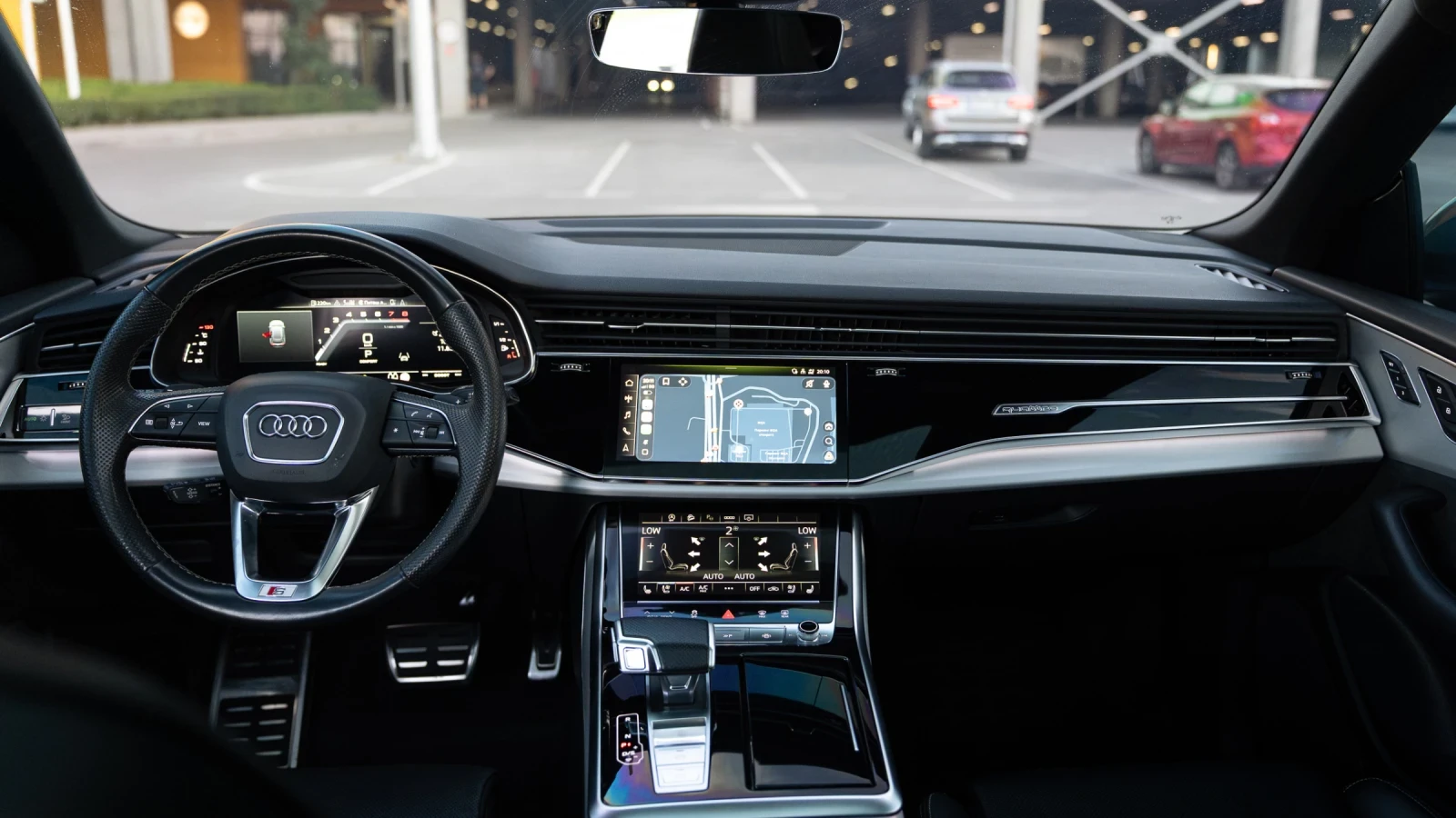 Audi SQ8     SQ8 4.0 TFSI / 360  / Matrix / Black optics, снимка 10 - Автомобили и джипове - 55679050