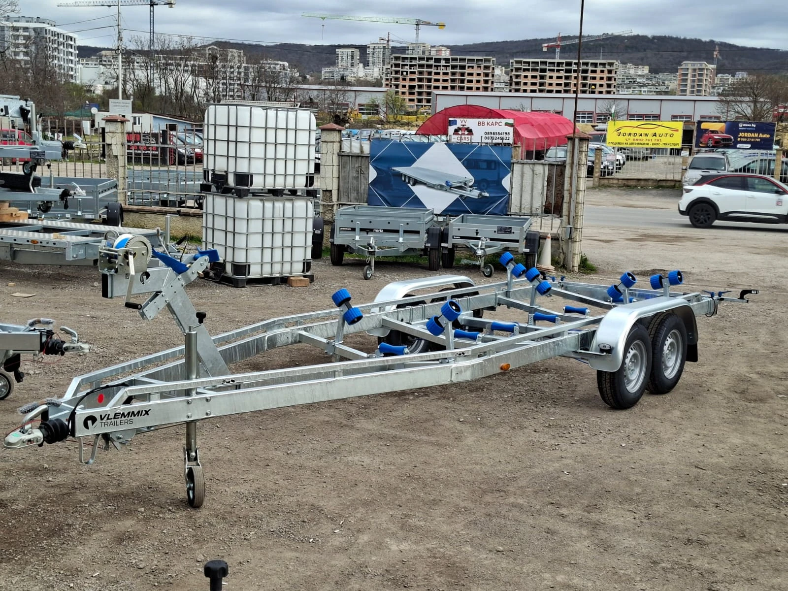 За автомобил Vlemmix BOAT TRAILER 700 2700KG