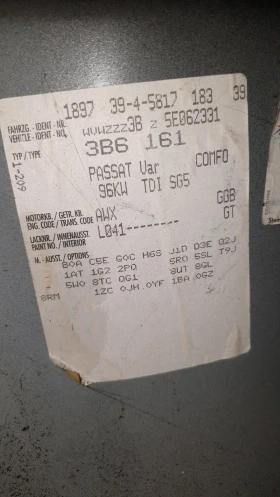 VW Passat 1.9, 2.5TDI 5ск, 6ск, снимка 10