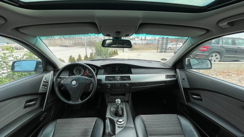BMW 520 EURO 4 , бензин, ксенон, шибедах , снимка 9 - Автомобили и джипове - 46048670