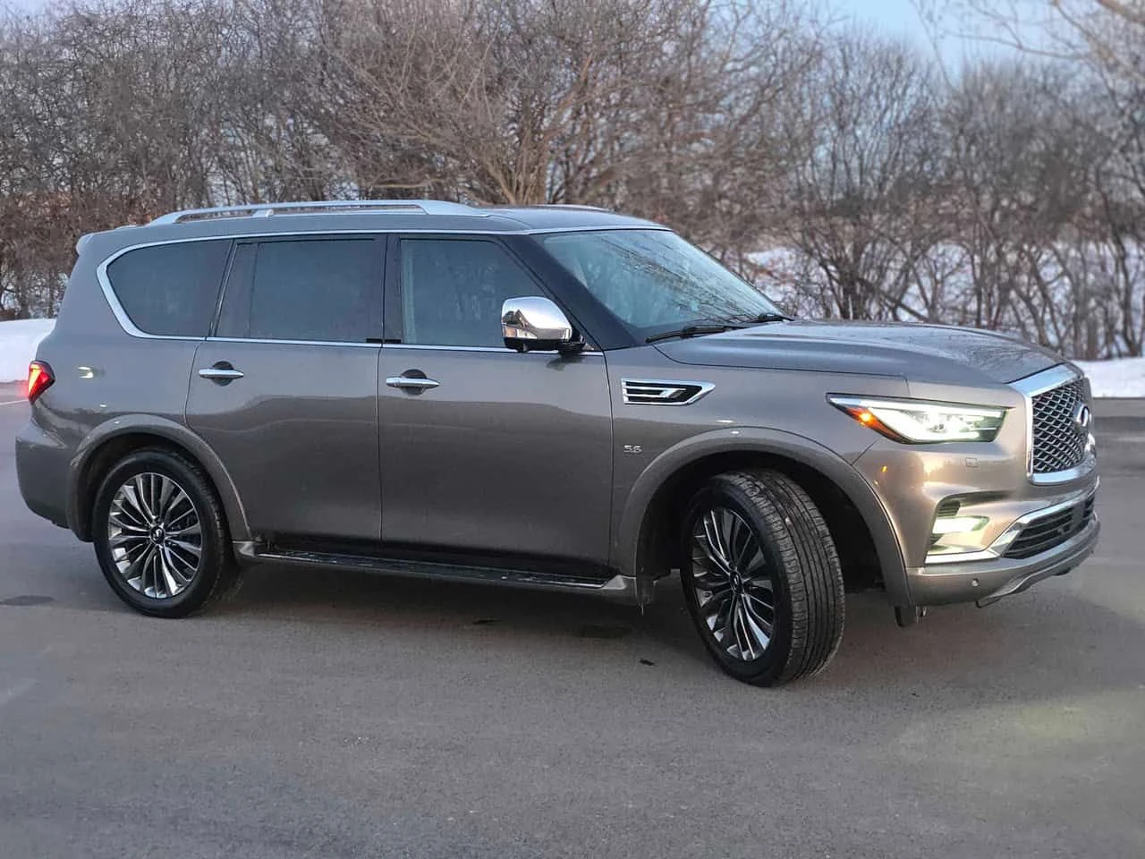 Infiniti QX80 * LUXE * 7 ������ * ���������� * 360 * �������� | Mobile.bg � ����������� 10