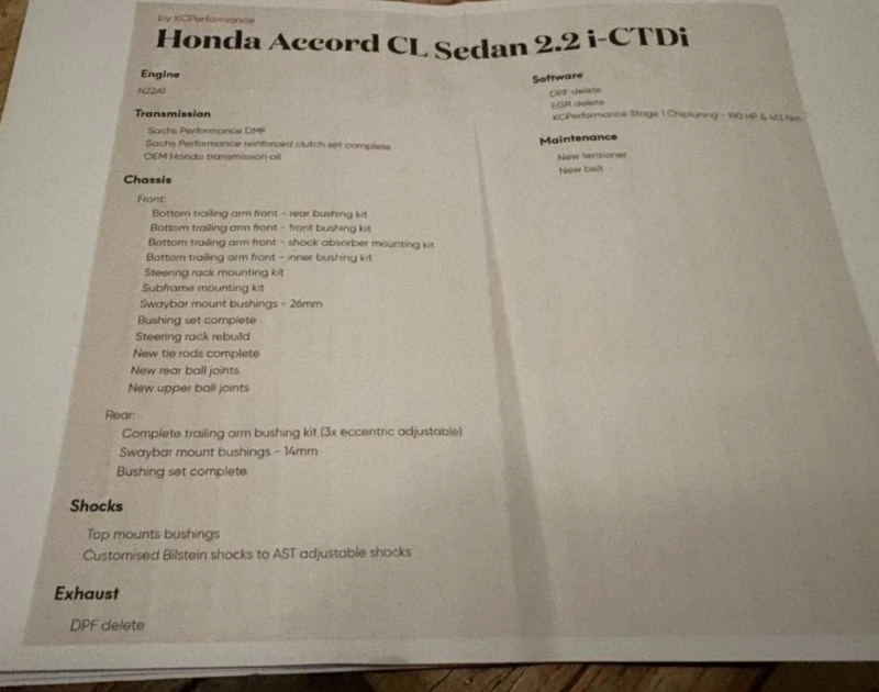 Honda Accord Уникален Honda Accord 2.2 CDTI седан спорт от 2007, снимка 14 - Автомобили и джипове - 53458301