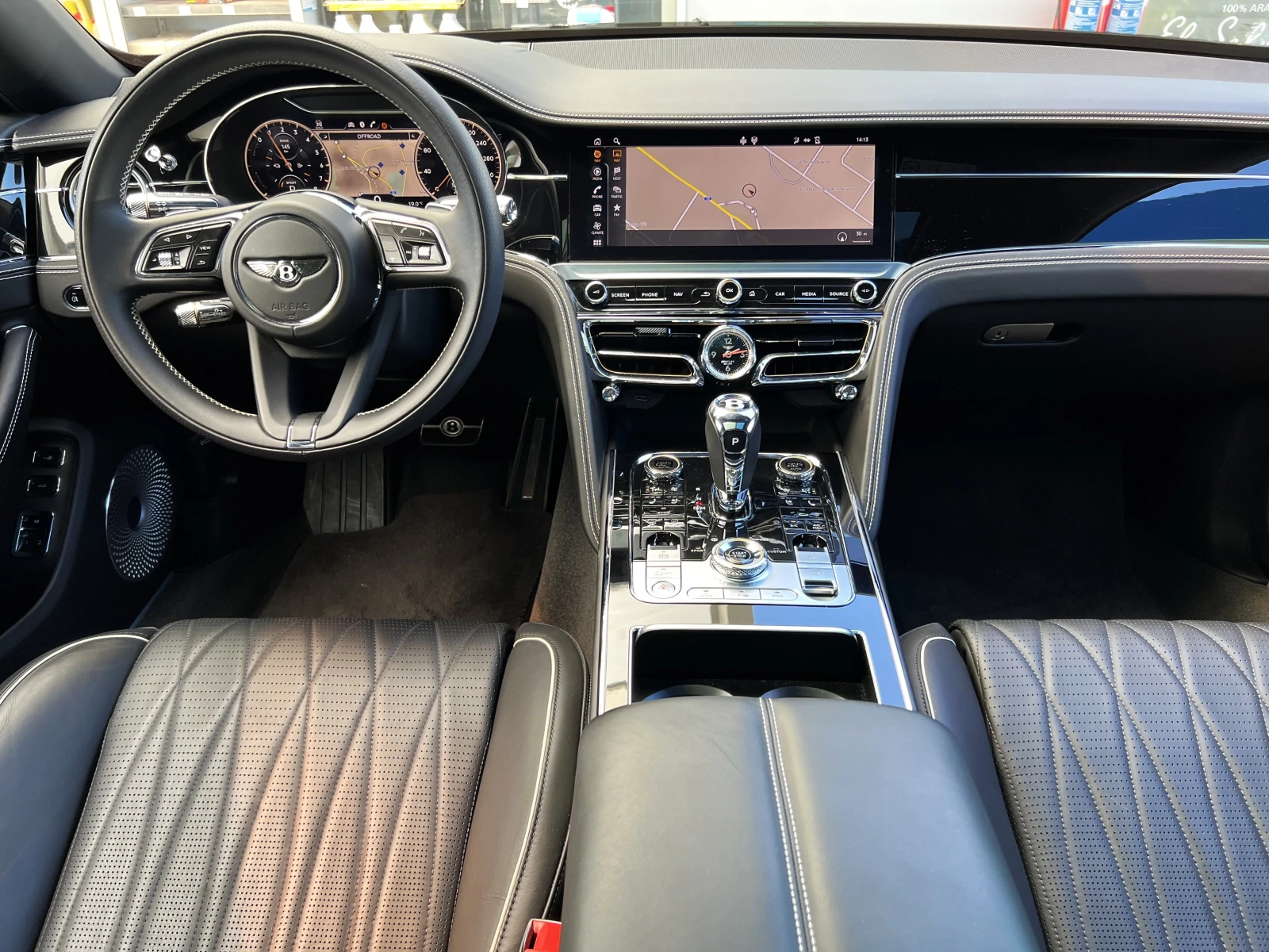 Bentley Flying Spur V6 HYBRID/MULLINER/BLACKLINE/B&O/PANO/NIGHT VISION | Mobile.bg � ����������� 12