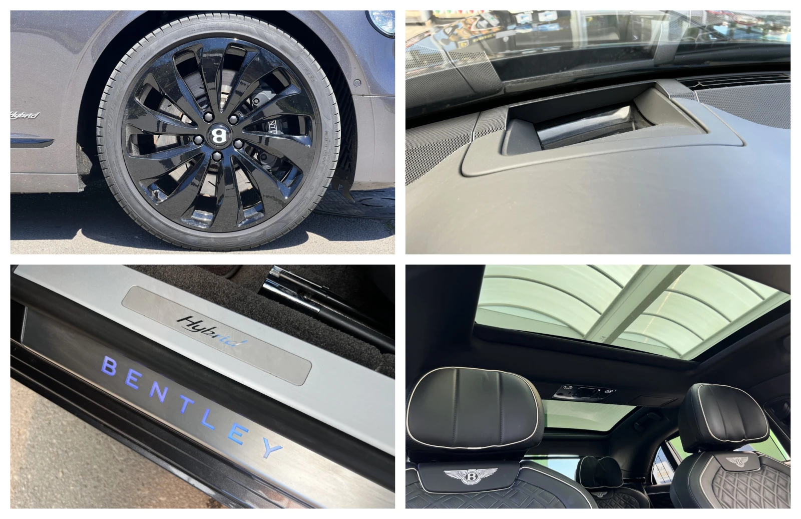 Bentley Flying Spur V6 HYBRID/MULLINER/BLACKLINE/B&O/PANO/NIGHT VISION | Mobile.bg � ����������� 17