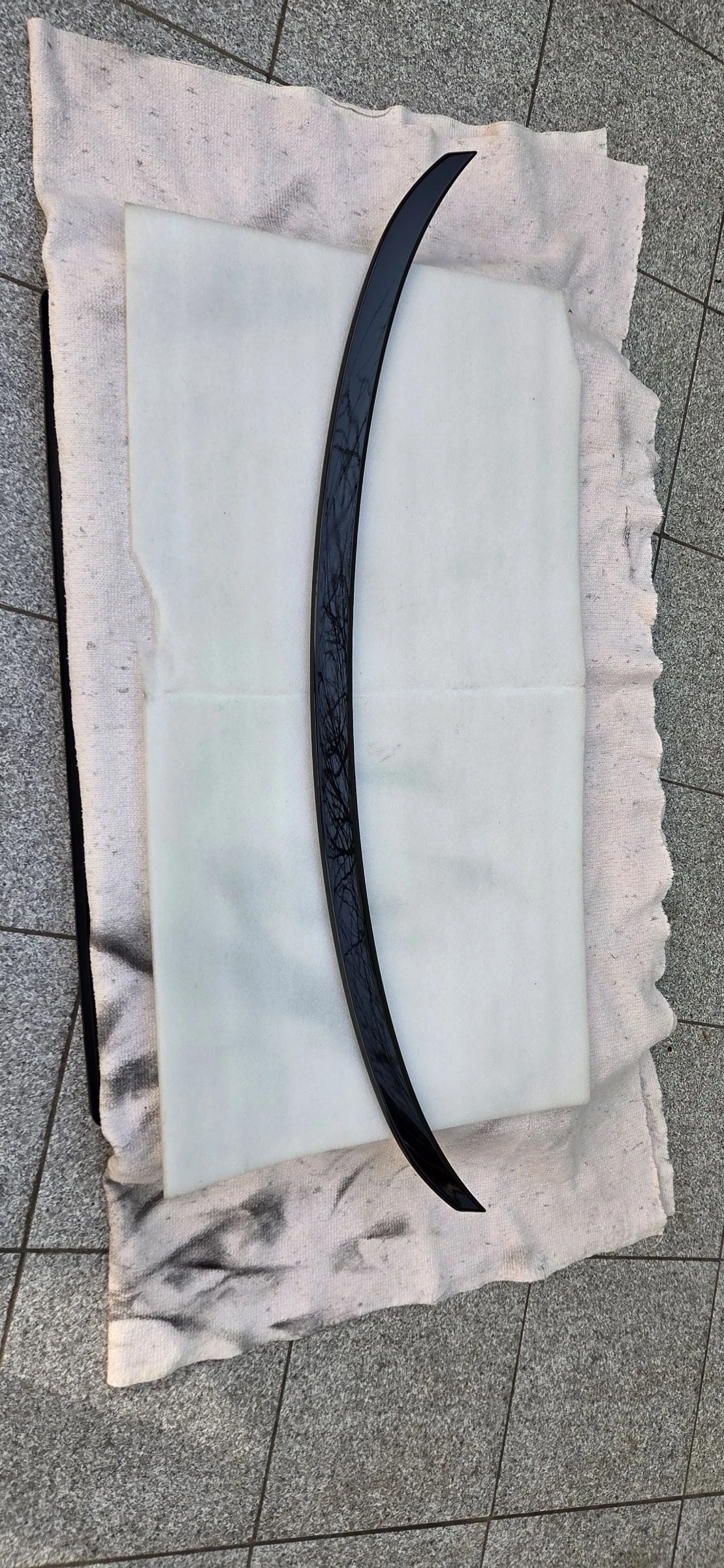 BMW 420 G26 Gran coupe, спойлер