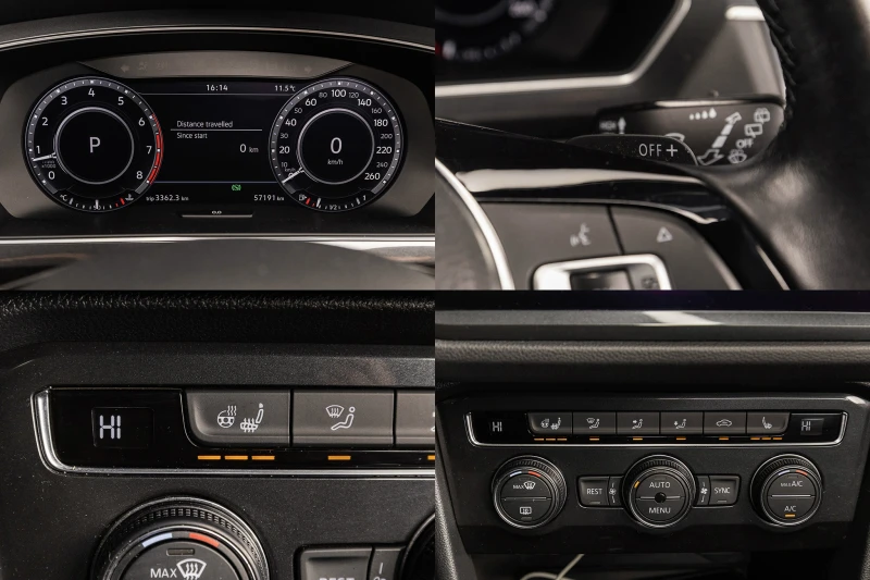 VW Tiguan 1.4 TSI * 4MOTION* DSG* ПОДГРЕВ* ТРИЗОНОВ КЛИМАТРО, снимка 14 - Автомобили и джипове - 52420120
