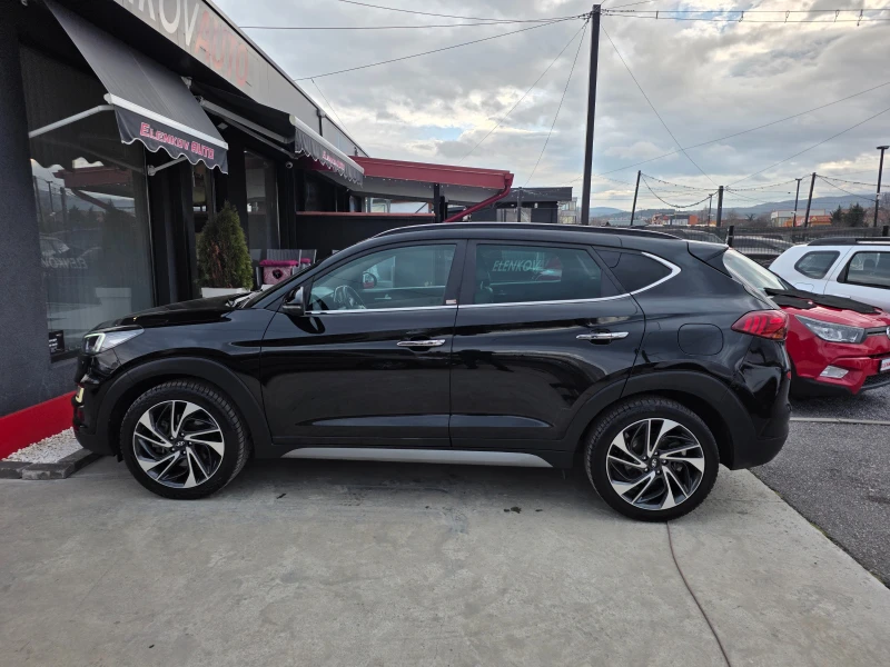 Hyundai Tucson VERTEX 1.6CRDI-EURO 6D-4X4-АВТОМАТИК-ШВЕЙЦАРИЯ, снимка 4 - Автомобили и джипове - 53471428