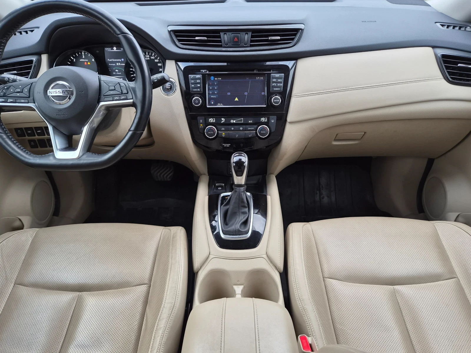 Nissan X-trail 2.0D 177кс Автоматик 4х4 7места TECNA, снимка 13 - Автомобили и джипове - 53964638