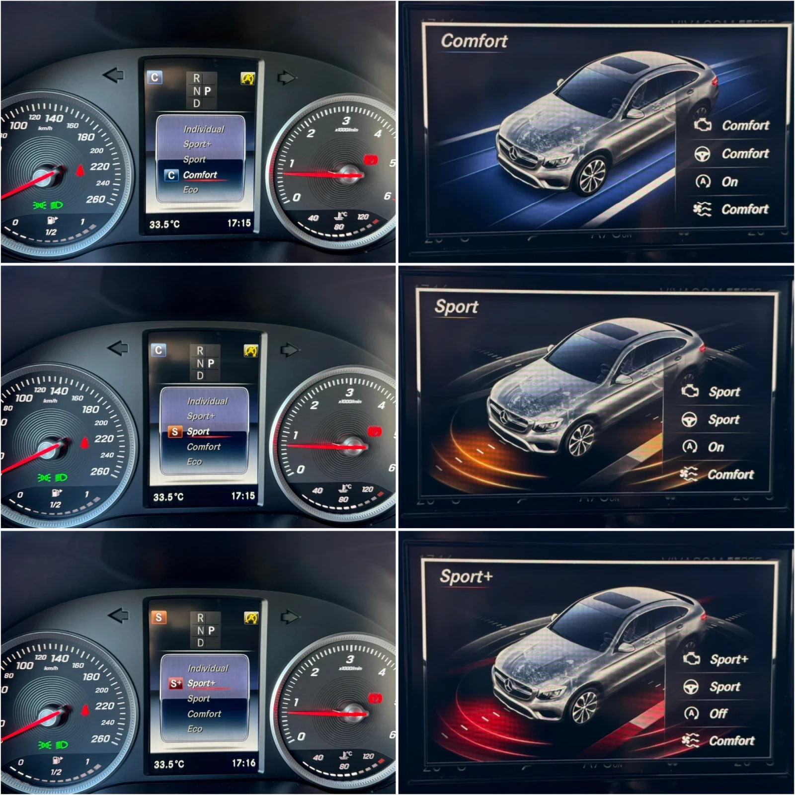 Mercedes-Benz GLC 250 COUPE 4MATIC / MULTIBEAM / 360 КАМЕРИ / ИСТОРИЯ, снимка 15 - Автомобили и джипове - 55499135