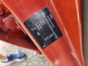 Задна лява врата за Опел Корса Д 2011 червена код на боя Z547, снимка 2