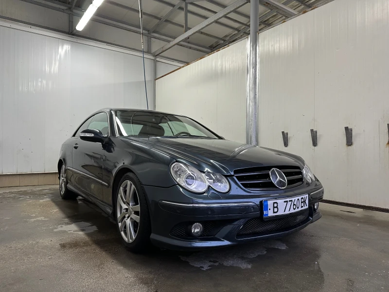 Mercedes-Benz CLK 350, 7G-tronic, AMG, dystronic, обдухване, снимка 1 - Автомобили и джипове - 48644142