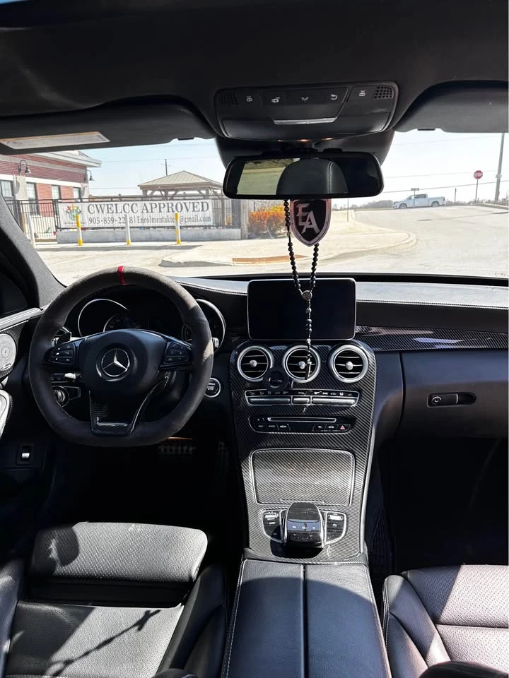 Mercedes-Benz C 400 STAGE 2 / BURMESTER / АВТОКРЕДИТ, снимка 9 - Автомобили и джипове - 54799958