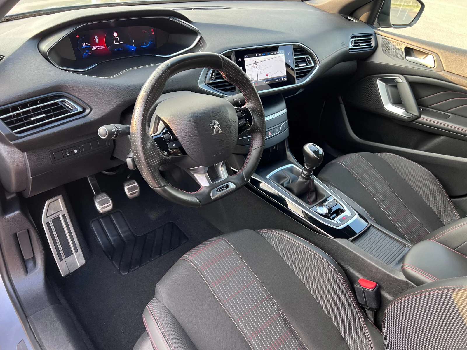 Peugeot 308 1.5 HDI GT Line Facelift Нави Ксенон Кожа Камера  - изображение 8