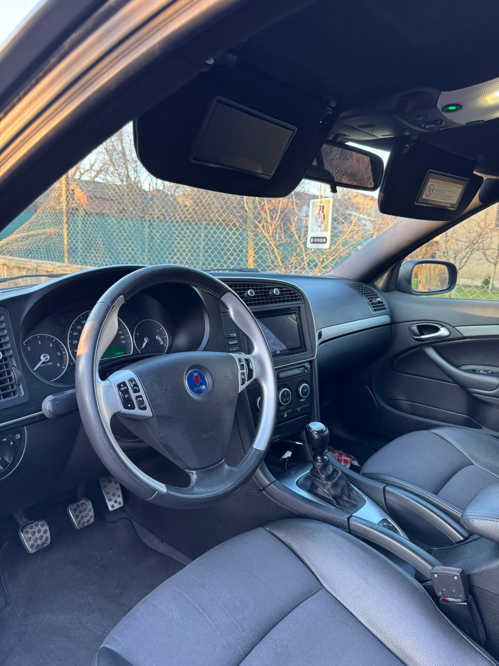 Saab 9-3 1.9 tid CarPlay, Атермични стъкла, снимка 10 - Автомобили и джипове - 53826244