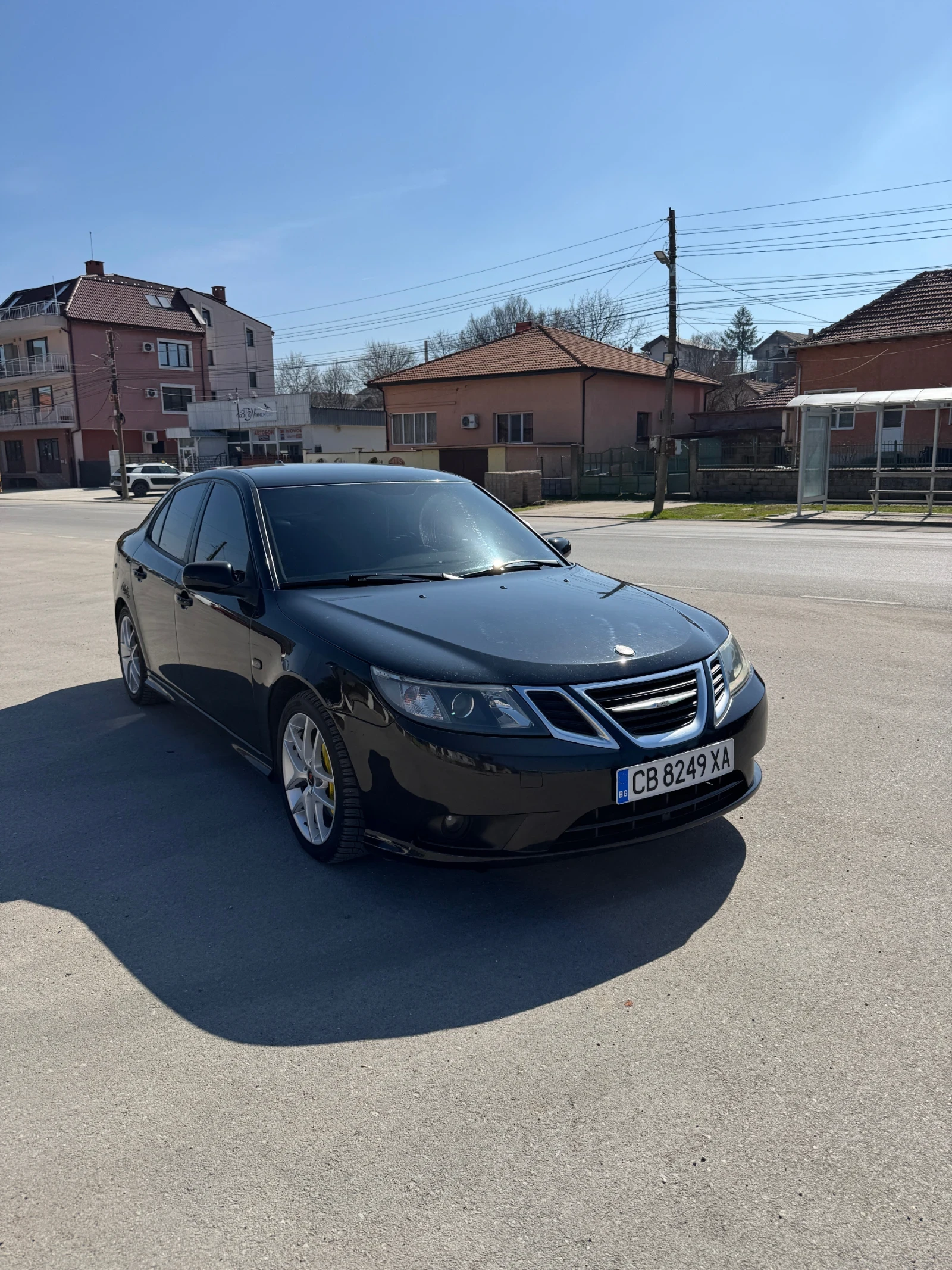 Saab 9-3 1.9 tid CarPlay, Атермични стъкла, снимка 2 - Автомобили и джипове - 53826244