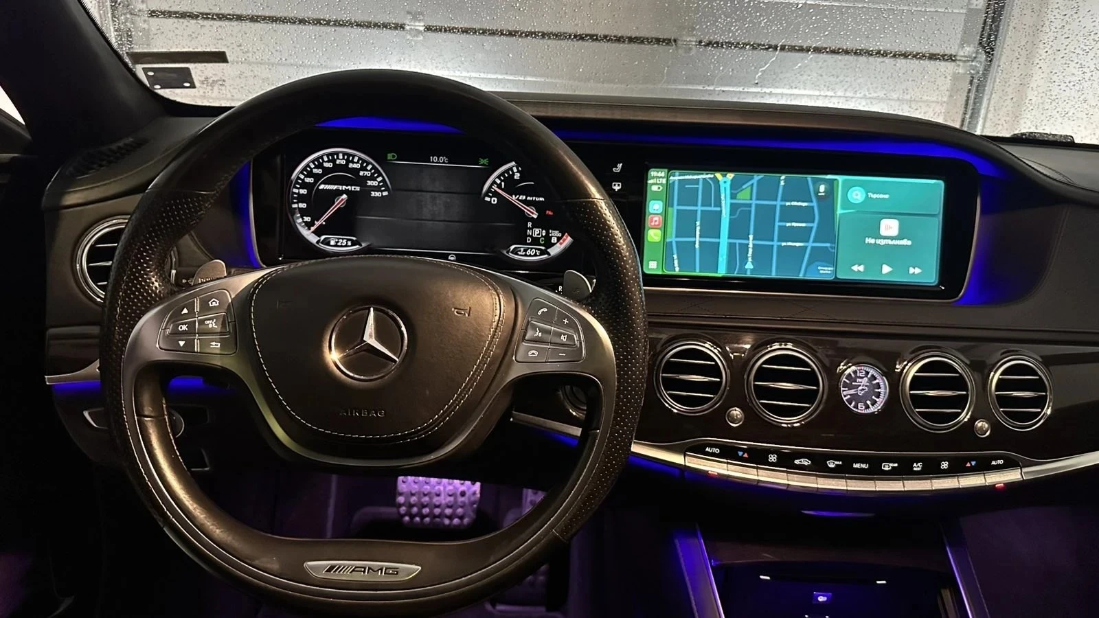 Mercedes-Benz S 63 AMG LONG 4 MATIC, снимка 6 - Автомобили и джипове - 54359090