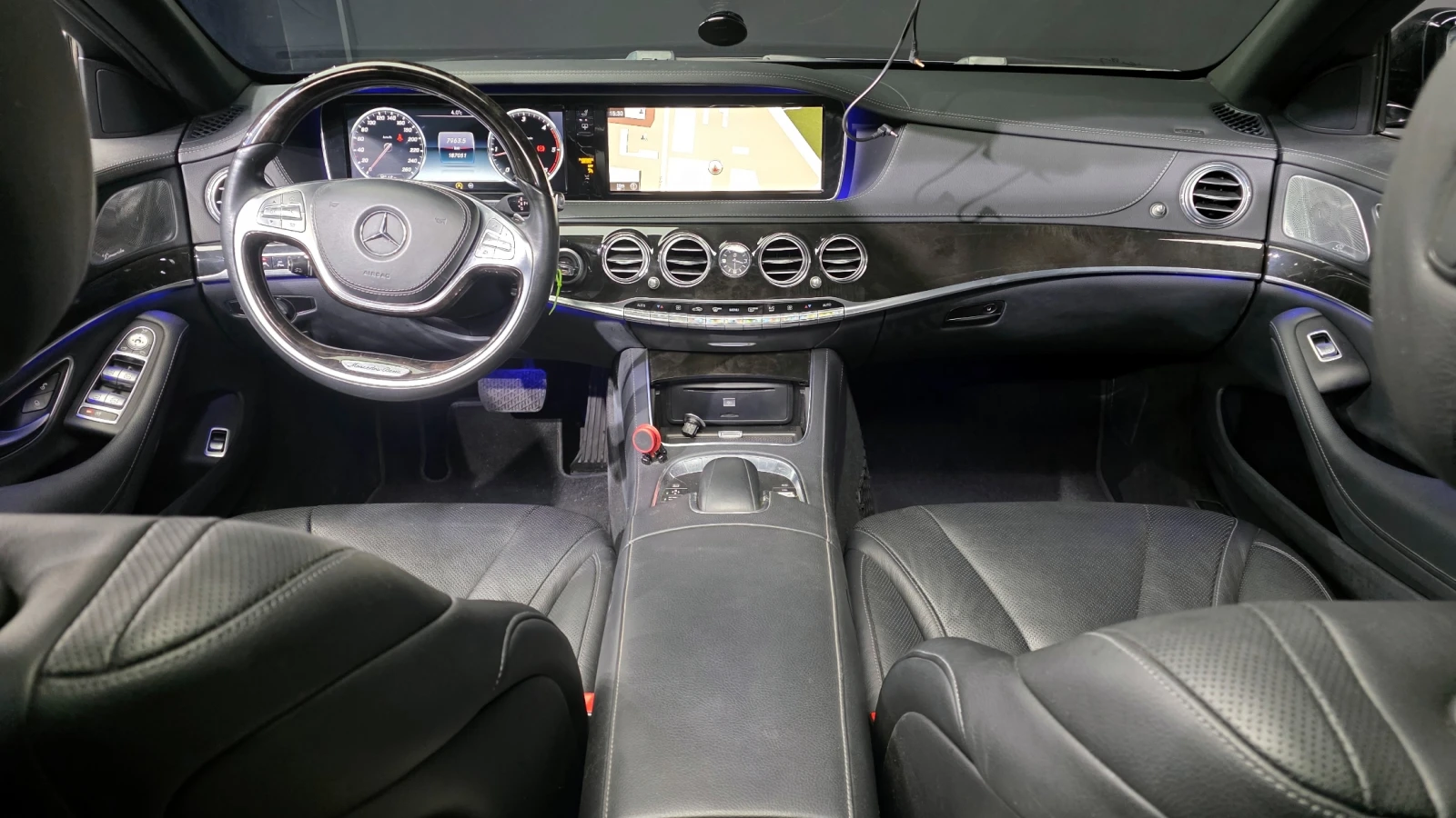 Mercedes-Benz S 350 ЕЛ. БАГАЖНИК* SOFT CLOSE* 360* ЛЮК* КРАЙНА ЦЕНА, снимка 7 - Автомобили и джипове - 55983711