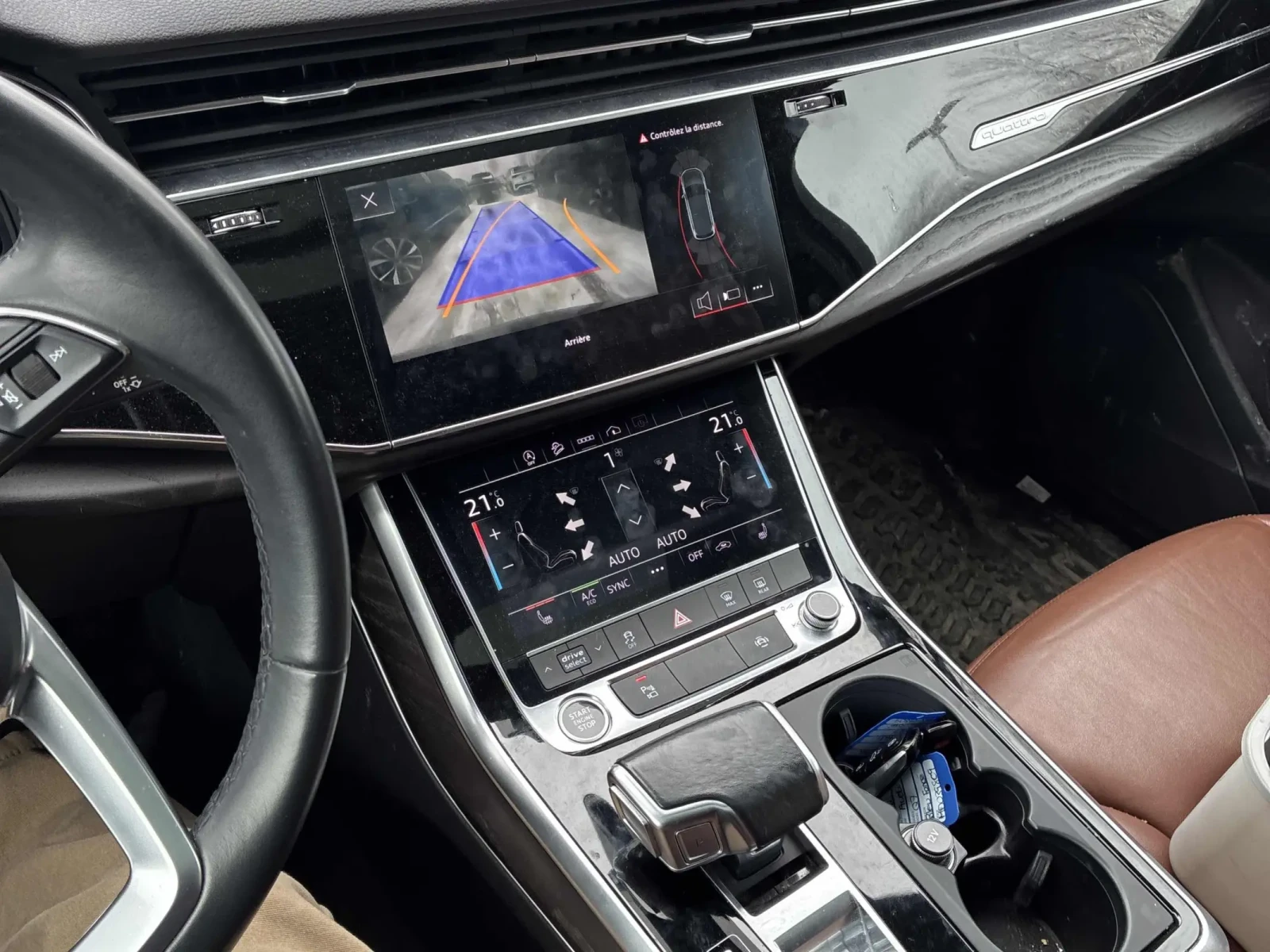 Audi Q7 55TFSI* 360КАМЕРА* LANE* ASSISТ* ПАНОРАМА* , снимка 7 - Автомобили и джипове - 53917189