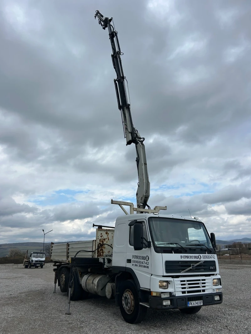 Volvo Fm 7 Самосвал с кран