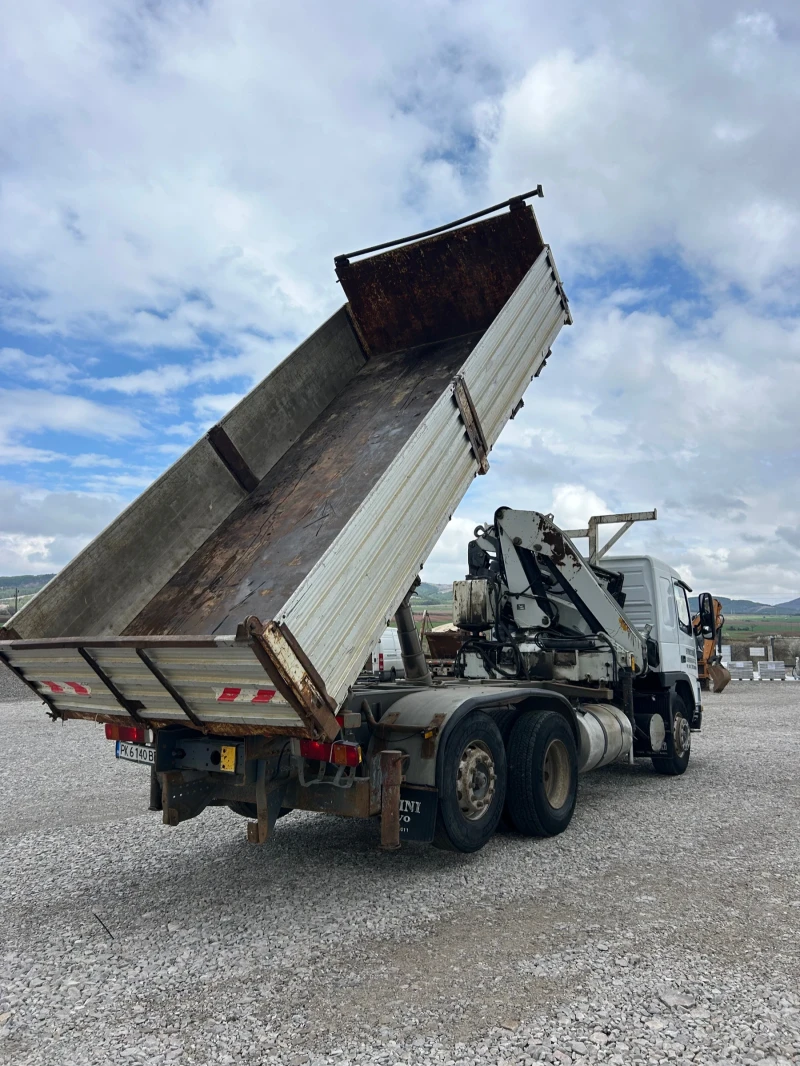 Volvo Fm 7 Самосвал с кран, снимка 9 - Камиони - 50089994
