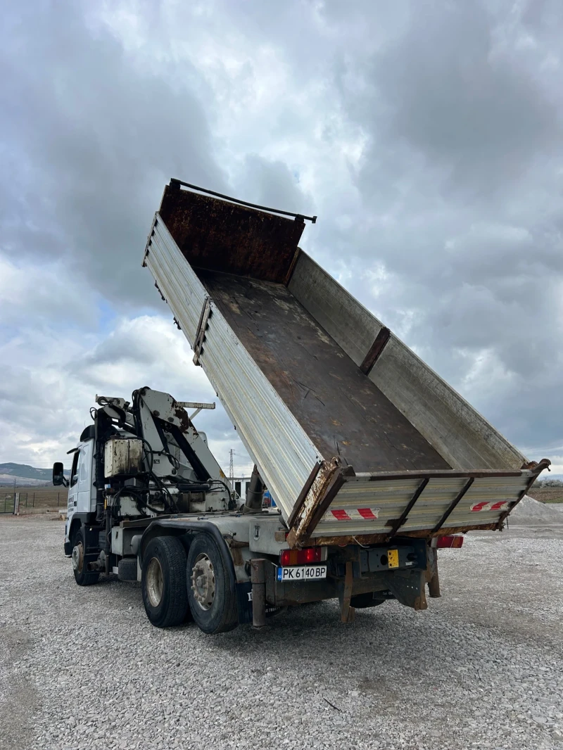 Volvo Fm 7 Самосвал с кран, снимка 13 - Камиони - 50089994