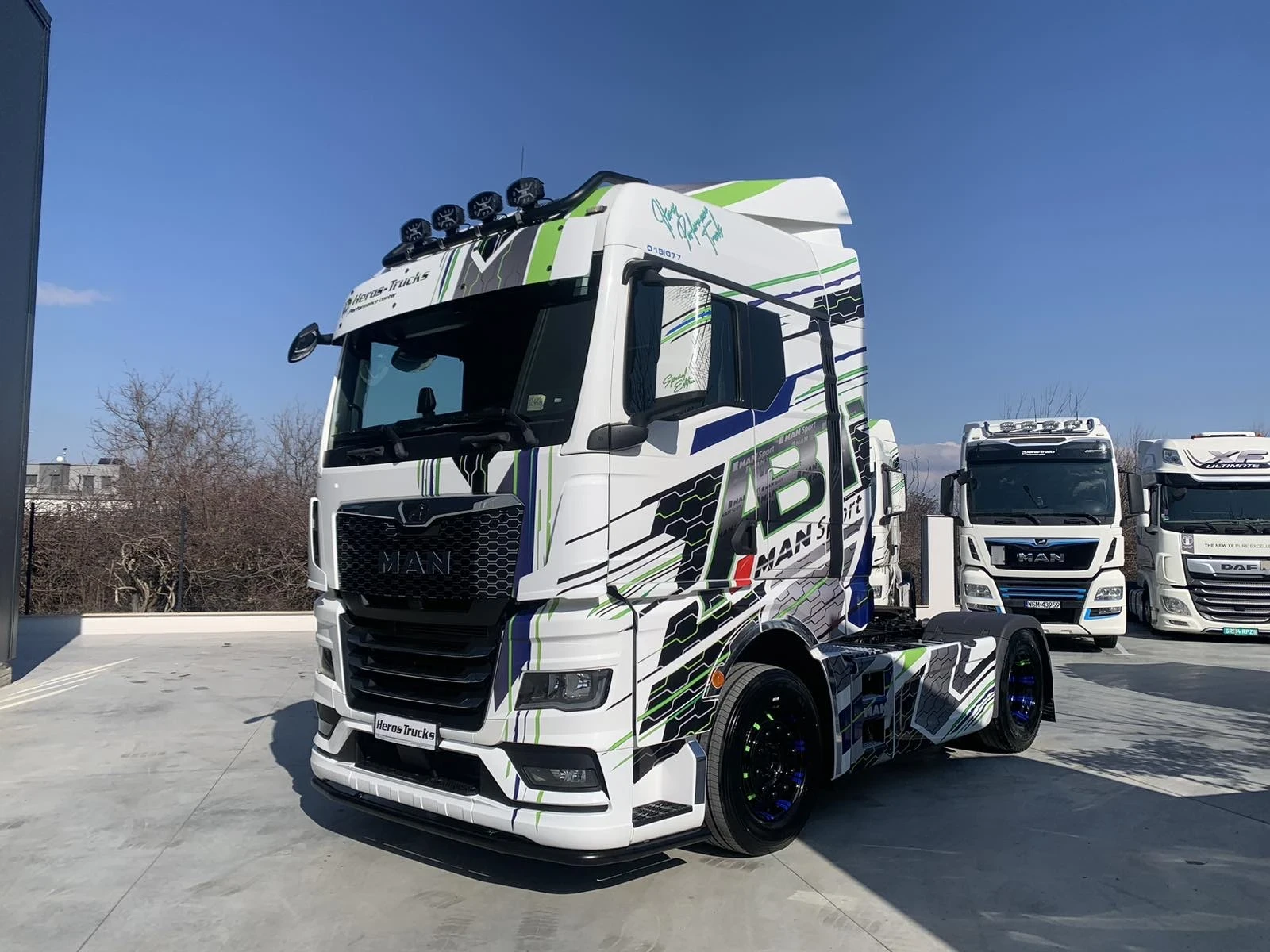 Man Tgx 470 EURO 6D ABT EDITION НОВИ ГУМИ, снимка 1