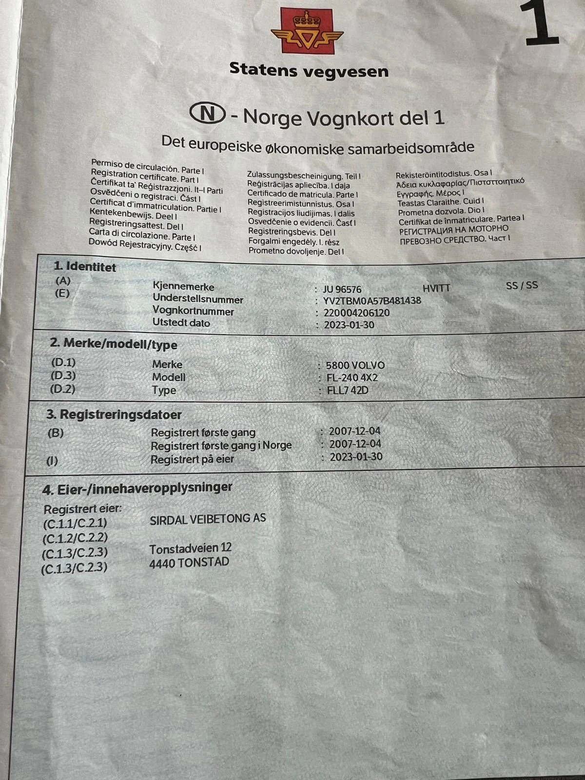 Volvo Fl  - изображение 10