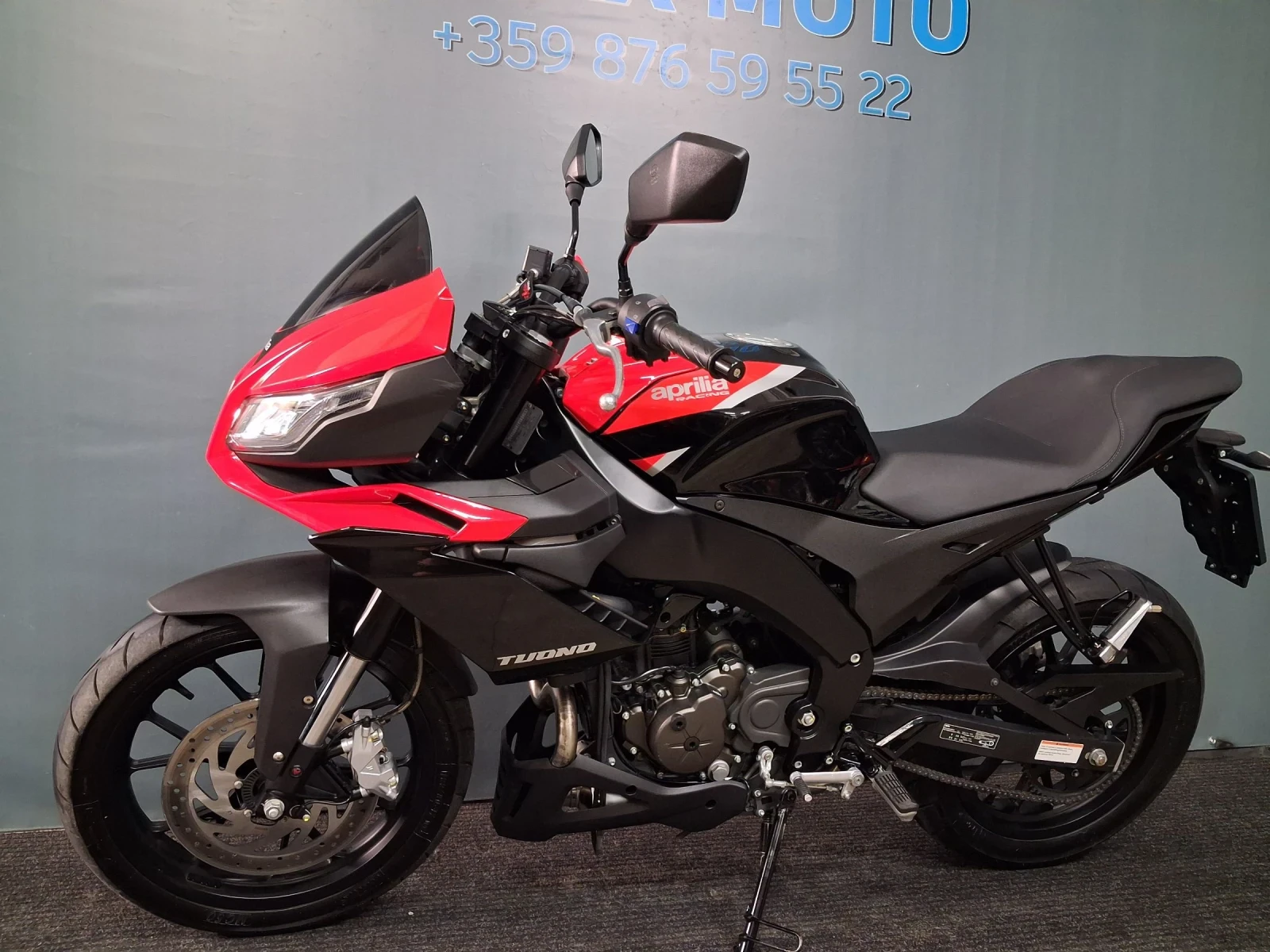 Aprilia Rs Tuono 125i ABS FULL LED ARROW кат. А1, снимка 11 - Мотоциклети и мототехника - 54459342