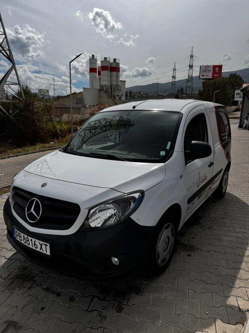 Mercedes-Benz Citan 109 CDI КАТО НОВА, снимка 1 - Автомобили и джипове - 47374271