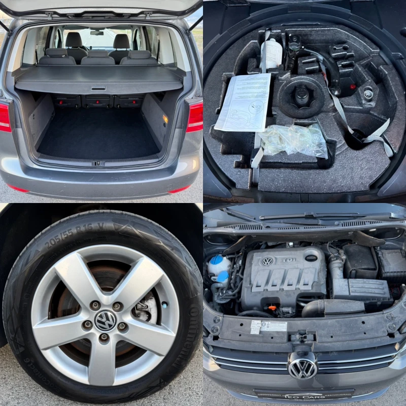 VW Touran 2.0 TDI / NAVI / PANORAMA / PODGREV / PARKTRONIC , снимка 16 - Автомобили и джипове - 52850671