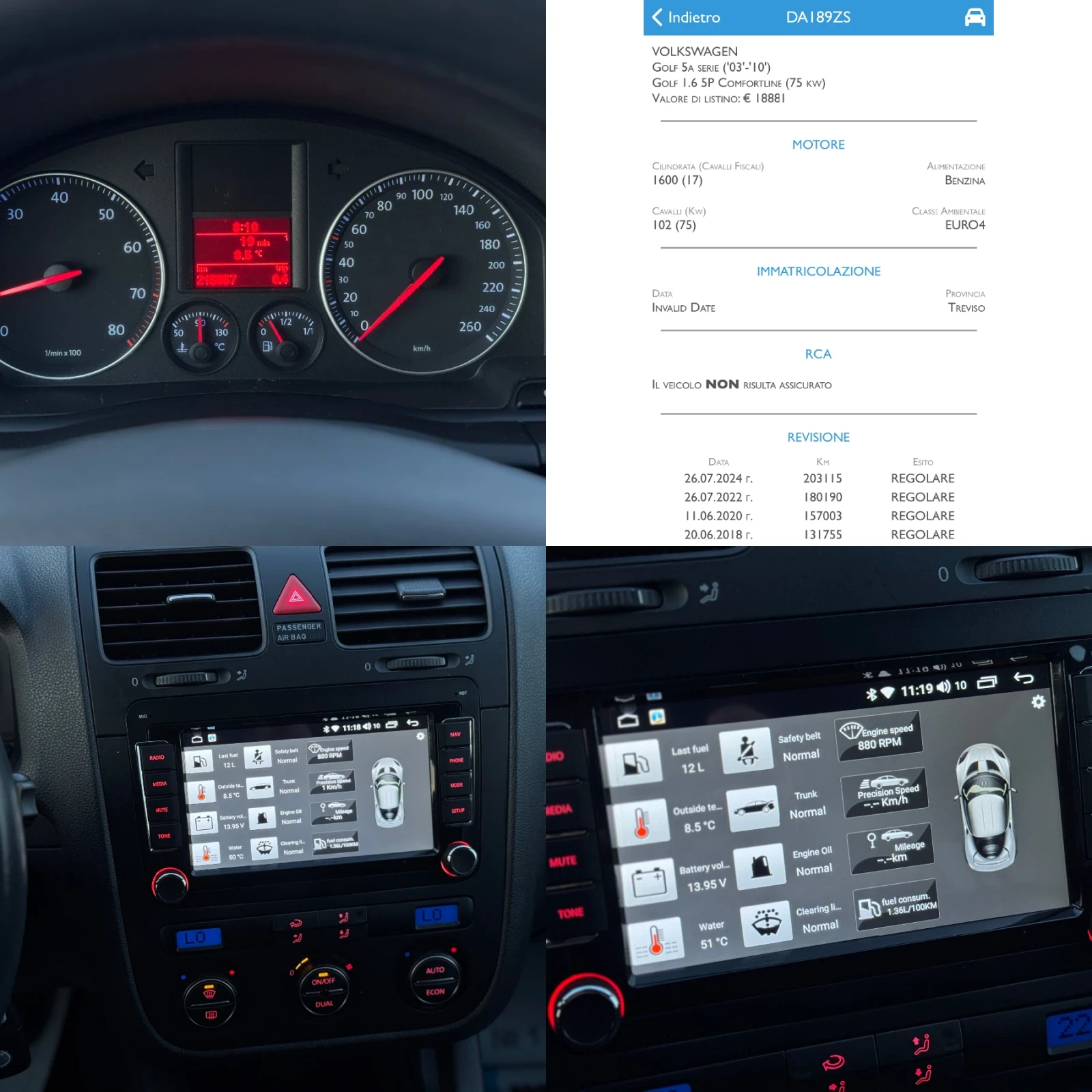 VW Golf 1.6 102hp BSE HIGHLINE NAVI CLIMA , снимка 14 - Автомобили и джипове - 53770808