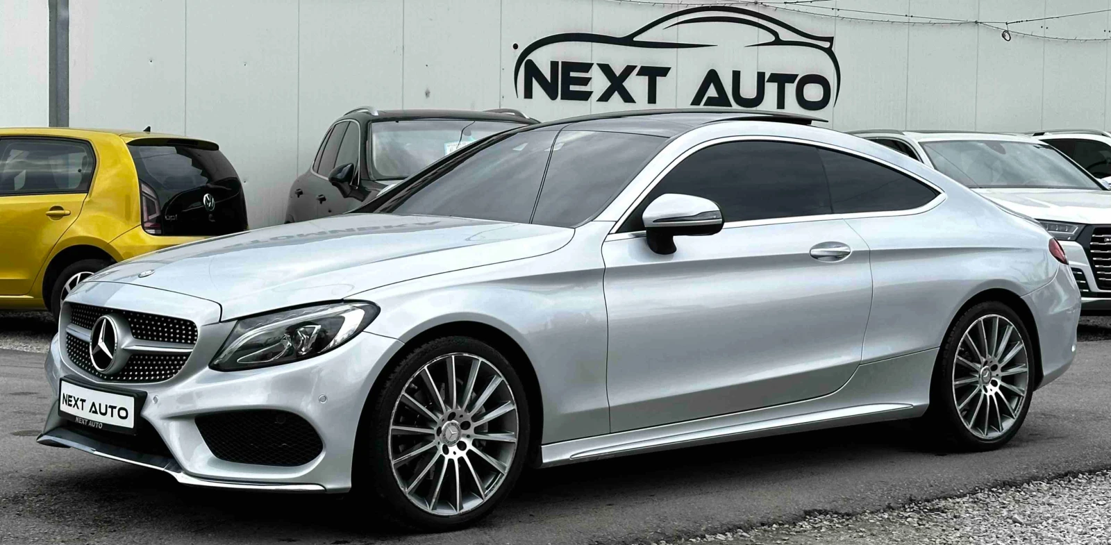 Mercedes-Benz C 220 AMG LINE PANO BURMESTER HUD BLIND SPOT EU6B