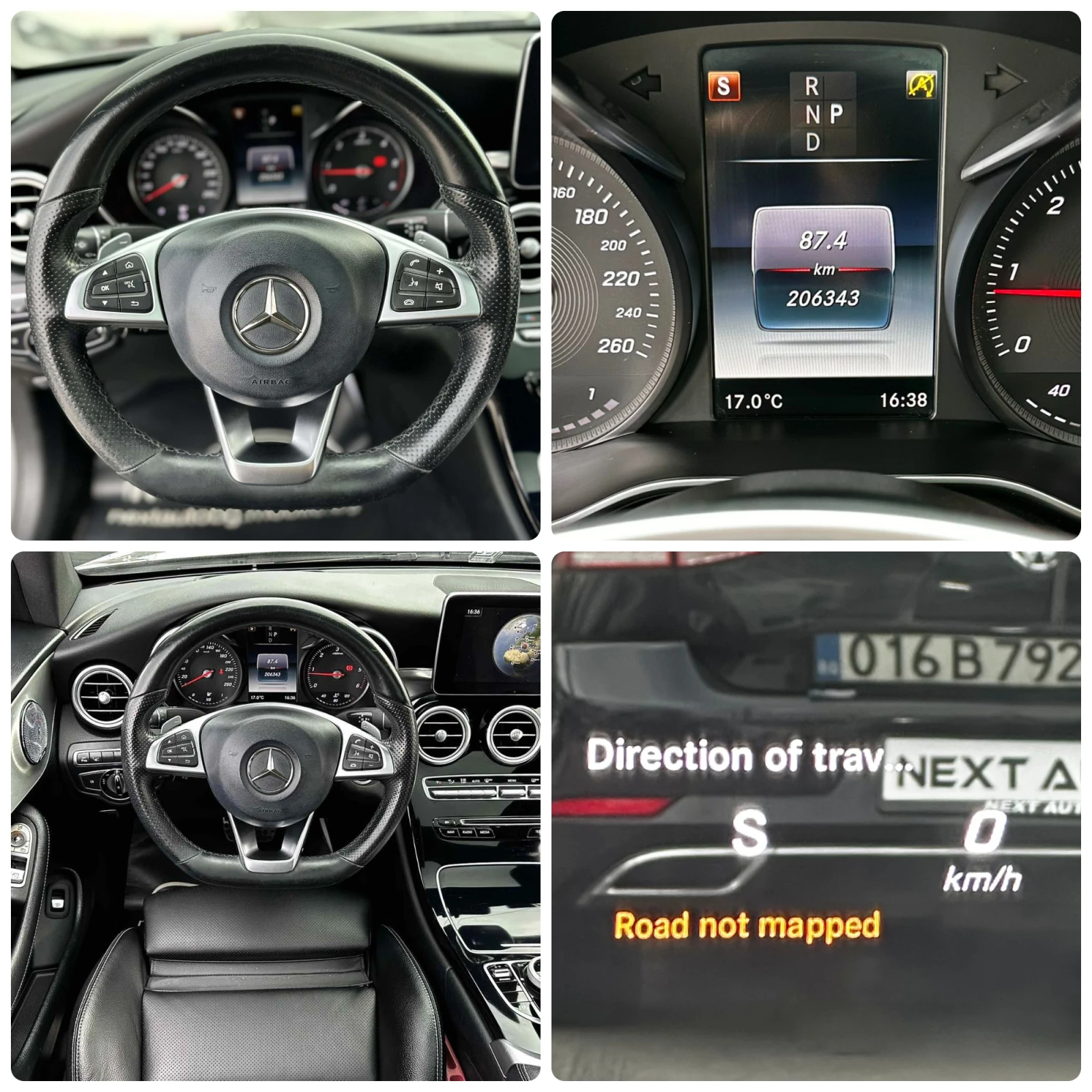 Mercedes-Benz C 220 AMG LINE PANO BURMESTER HUD BLIND SPOT EU6B | Mobile.bg � ����������� 12
